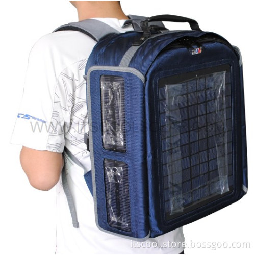 Solar Bag with Solar Panel Camera Charger